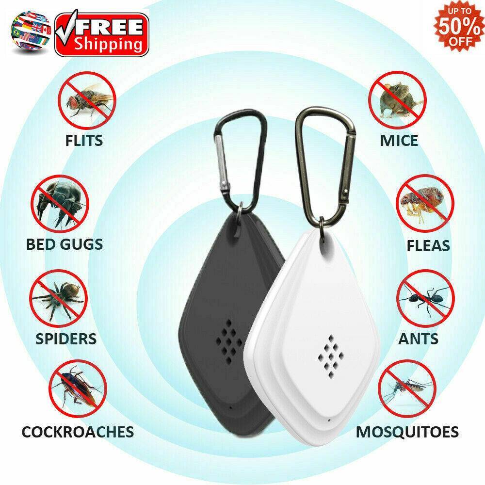 驱虫器户外驱蚊器便携式超声波驱蚊驱虫器USB充电智能变频 驱赶器