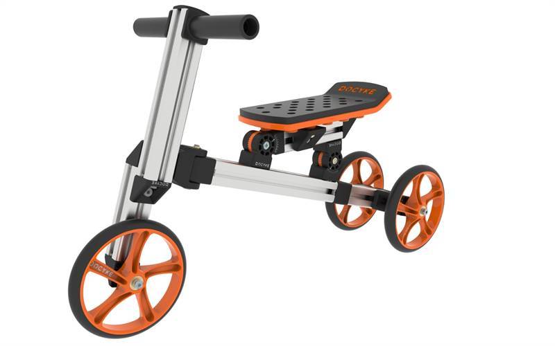 KidRock 20合1结构儿童平衡自行车1-4岁儿童无踏板  KidRock 20 in 1 structure children's balance bicycle, without pedals for children aged 1-4