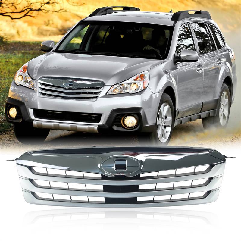 2010-2012斯巴鲁Outback镀铬前格栅   2010-2012 Subaru Outback chrome front grille